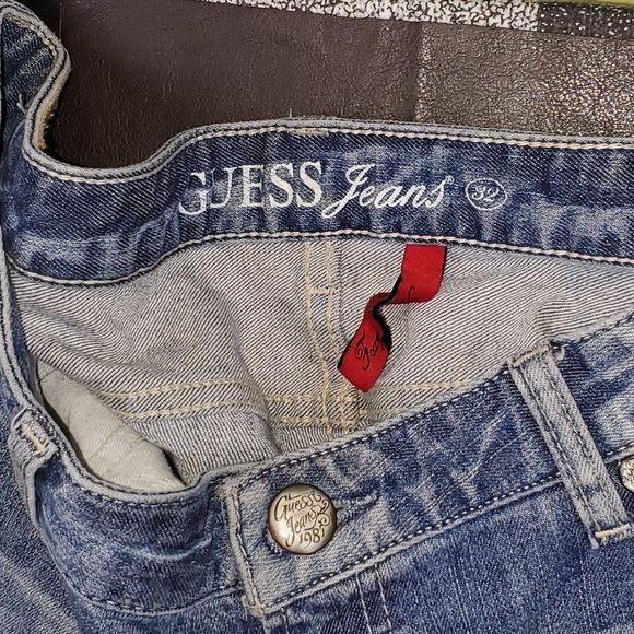distressed GUESS Jeans 33/33 - Picture 4 of 9